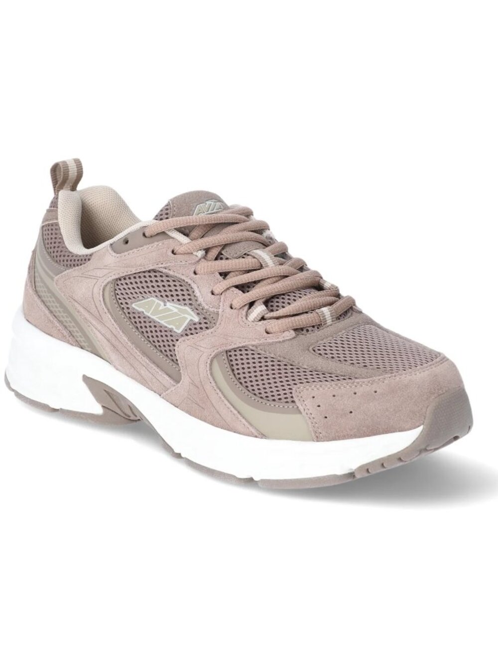 New Men's Avia 5000 Leather Training Athletic Sneakers Brown/White